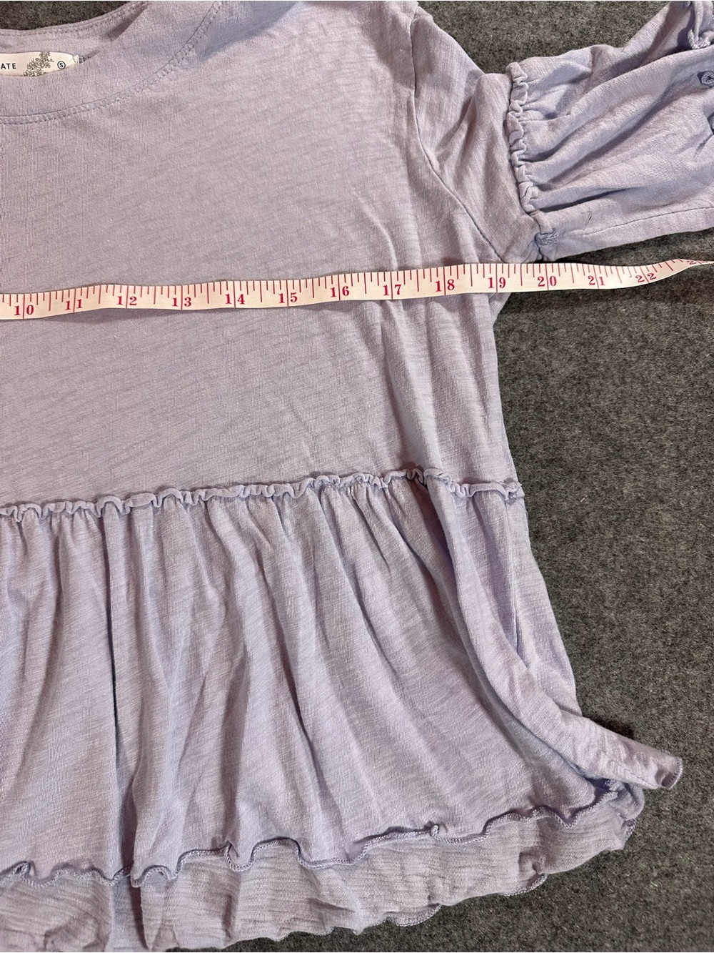 Altar'd State oversized Purple Top - Picture 4 of 7